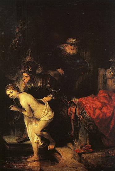 REMBRANDT Harmenszoon van Rijn Susanna and the Elders oil painting image